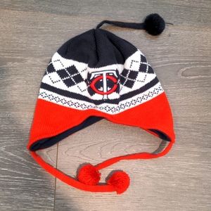MN Twins ⚾ Argyle fleece hat